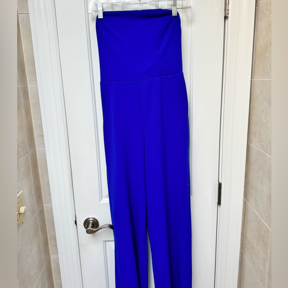 Elegant Women's Blue Jumpsuit